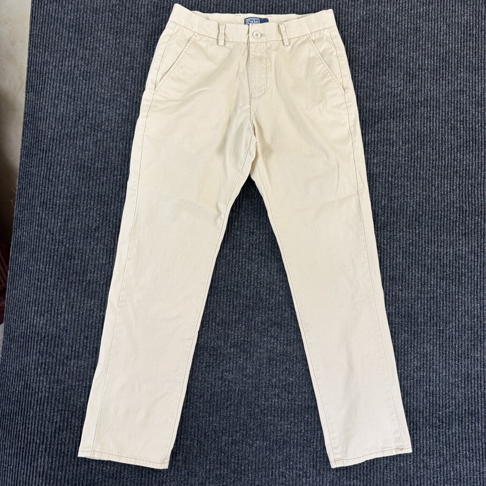Polo Ralph Lauren Boys 16 Dress Pants Khaki 30x27